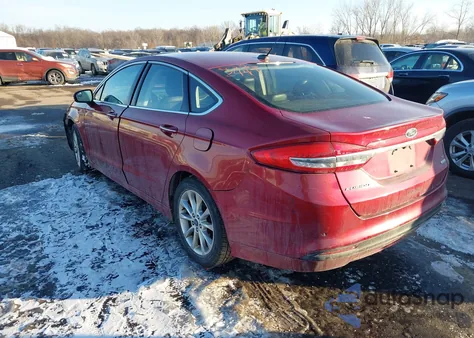 2017 Ford Fusion Se from USA, damaged, VIN 3FA6P0HD1HR311418